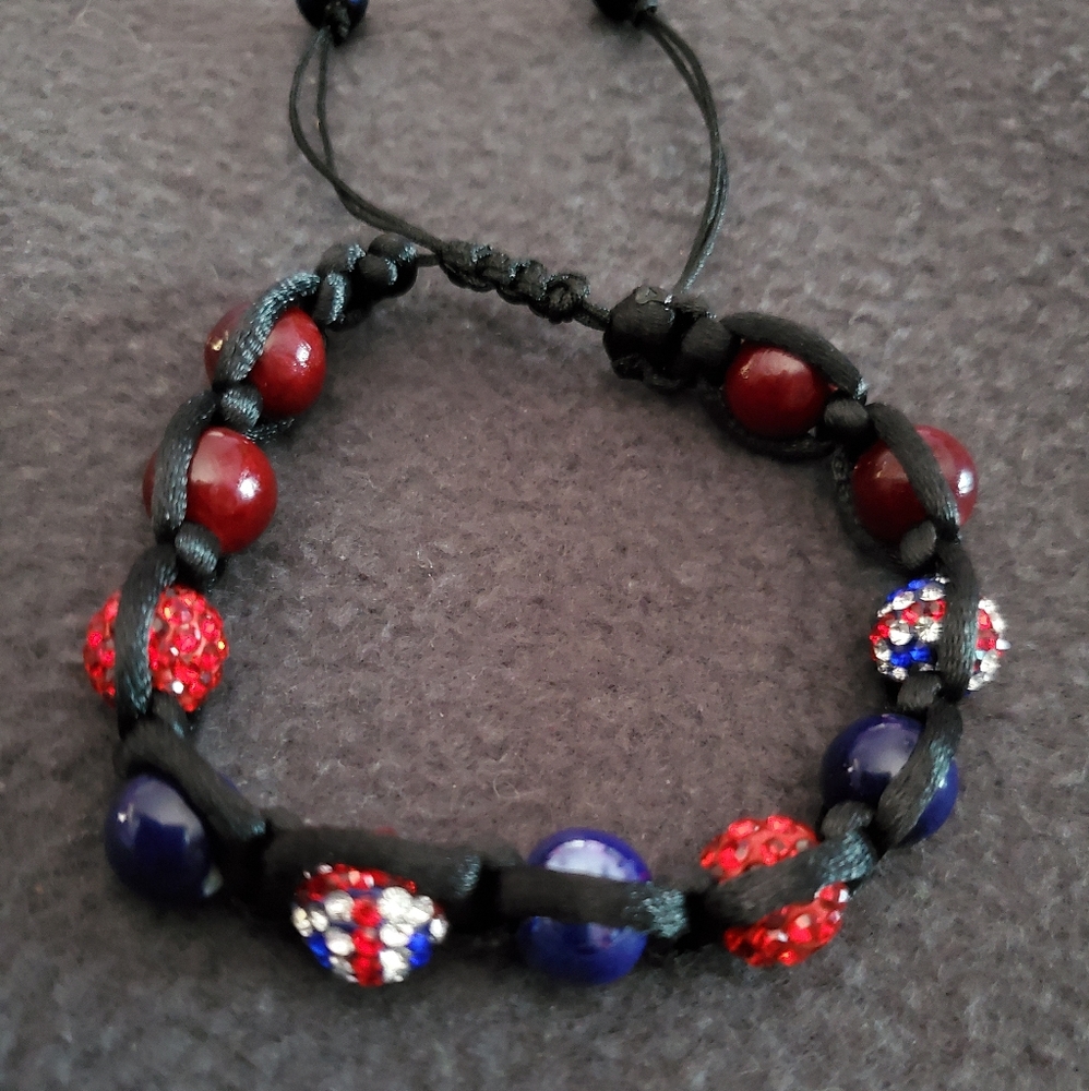 Handmade 4th of July Bracelet
